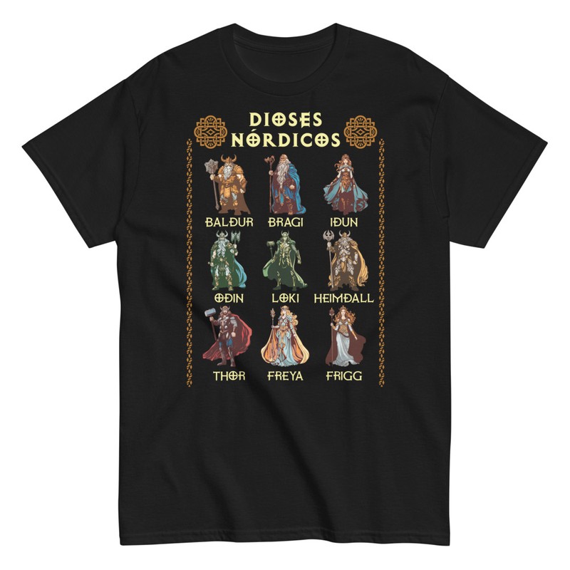 T-shirts: Nordische Götter Kollektion