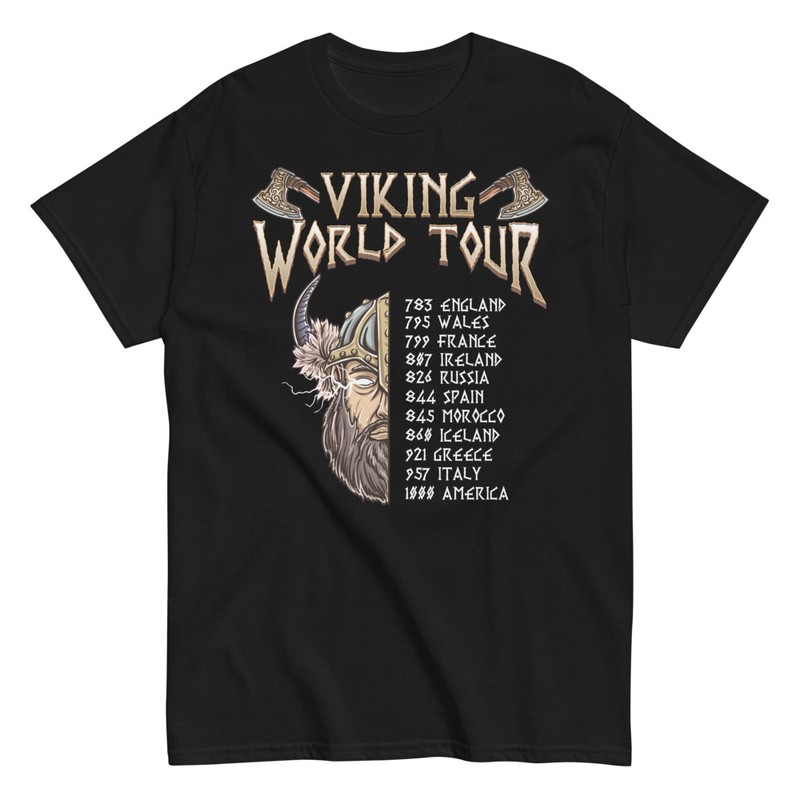 T-shirts: Wikinger Welttournee