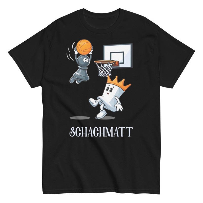 T-shirts: Schachmatt Peón vs Rey Basketball