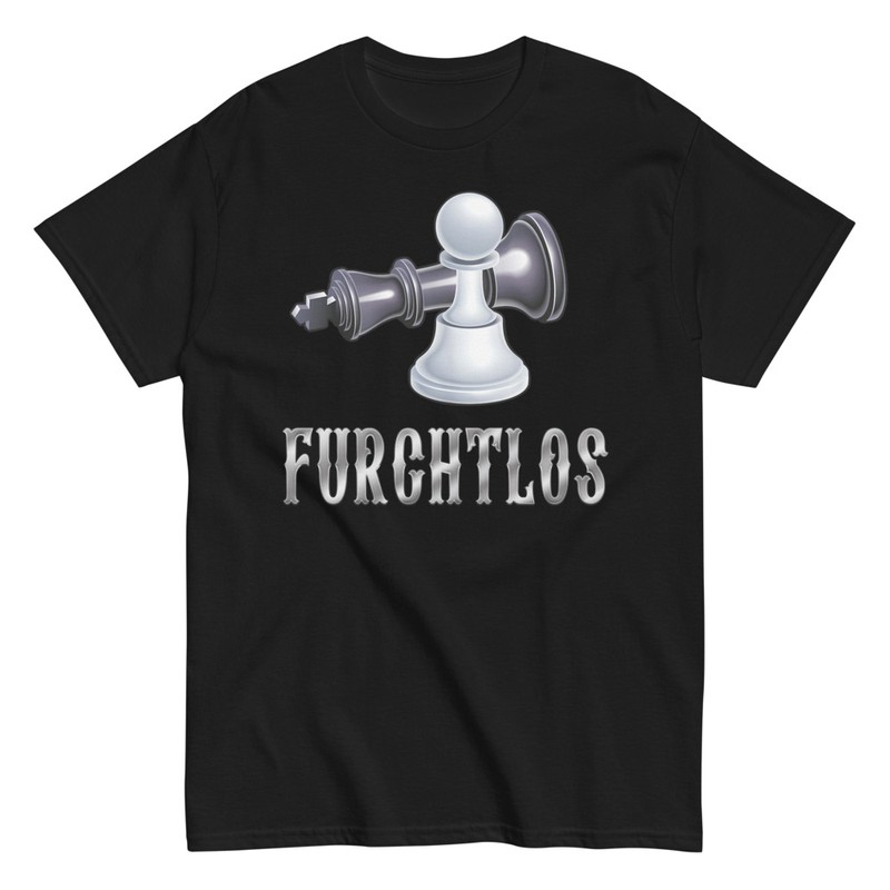 T-shirts: Furchtloser Bauer besiegt König