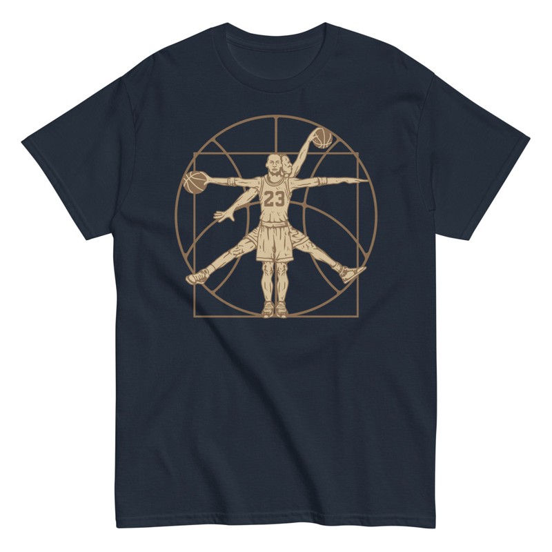 T-shirts: Jordan Vitruvian