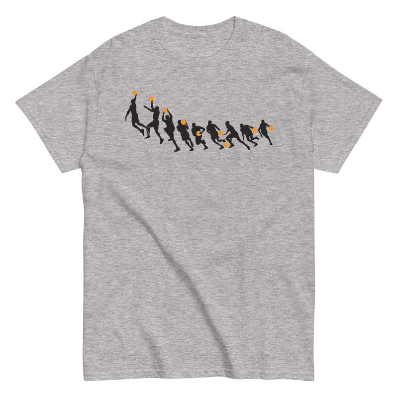 T-shirts: Jordan Dunk Silhouetten Sequenz