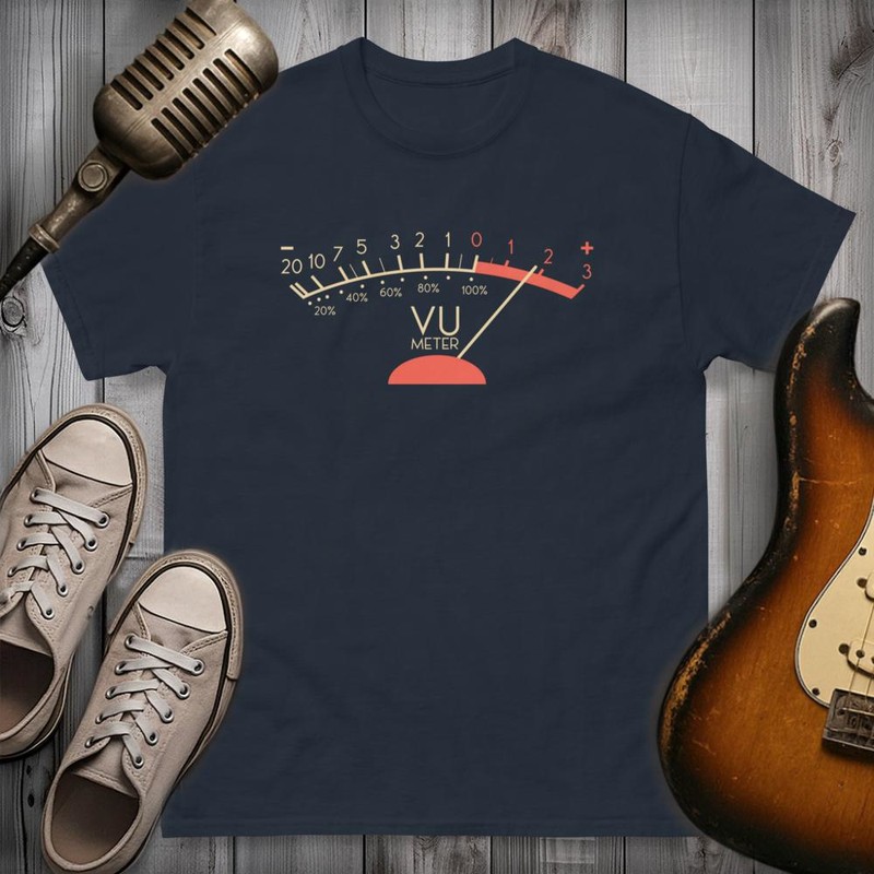 T-shirts: VU Meter Rock Sound