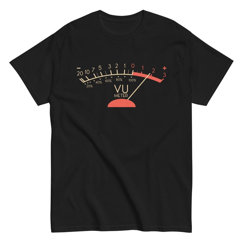T-shirts: VU Meter Rock Sound