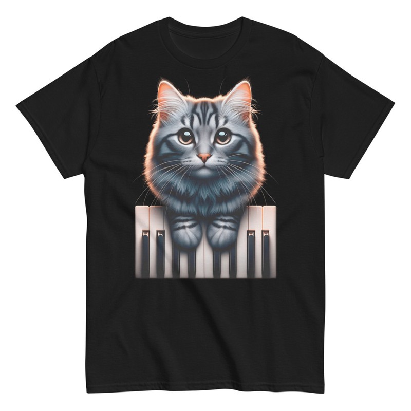 T-shirts: Katzenpianist im Konzert