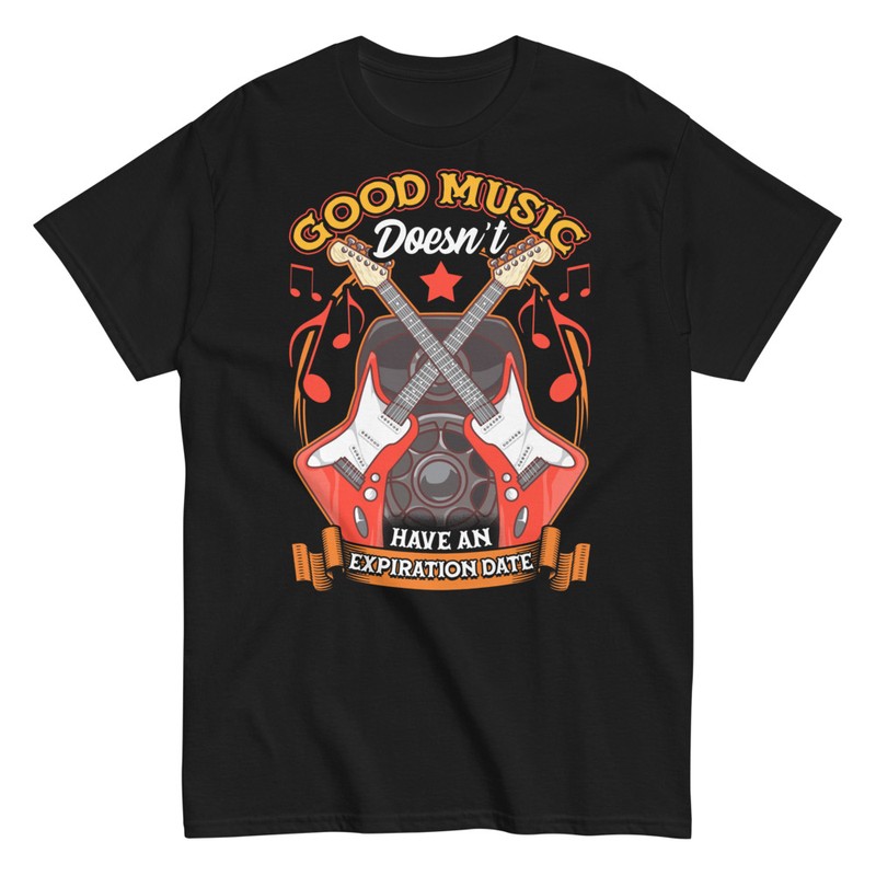 T-shirts: Rockmusik Gitarren