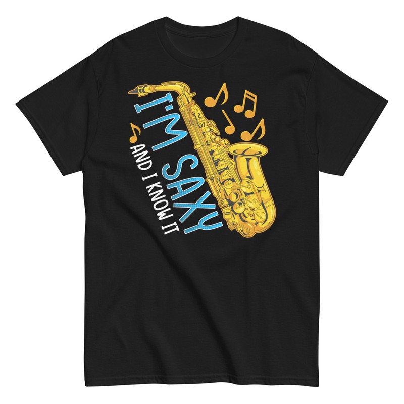 T-shirts: Saxophon Ich Bin Saxy und Jazz