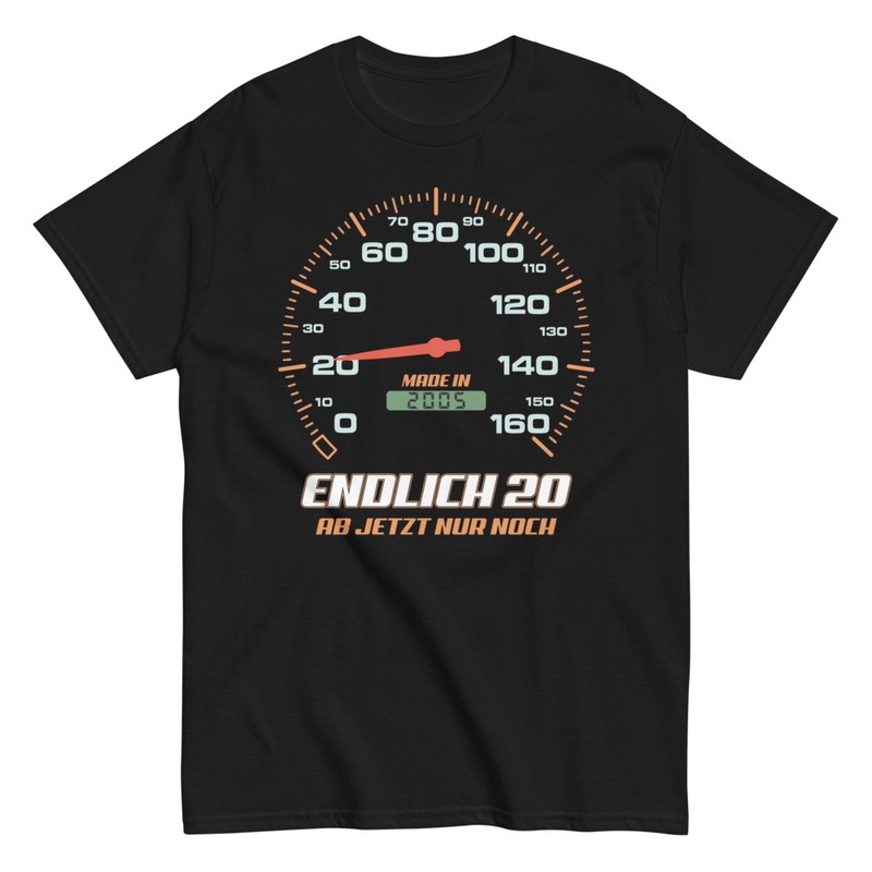 T-shirts: Endlich 20 Geburtstag 20 Jahre Vollgas