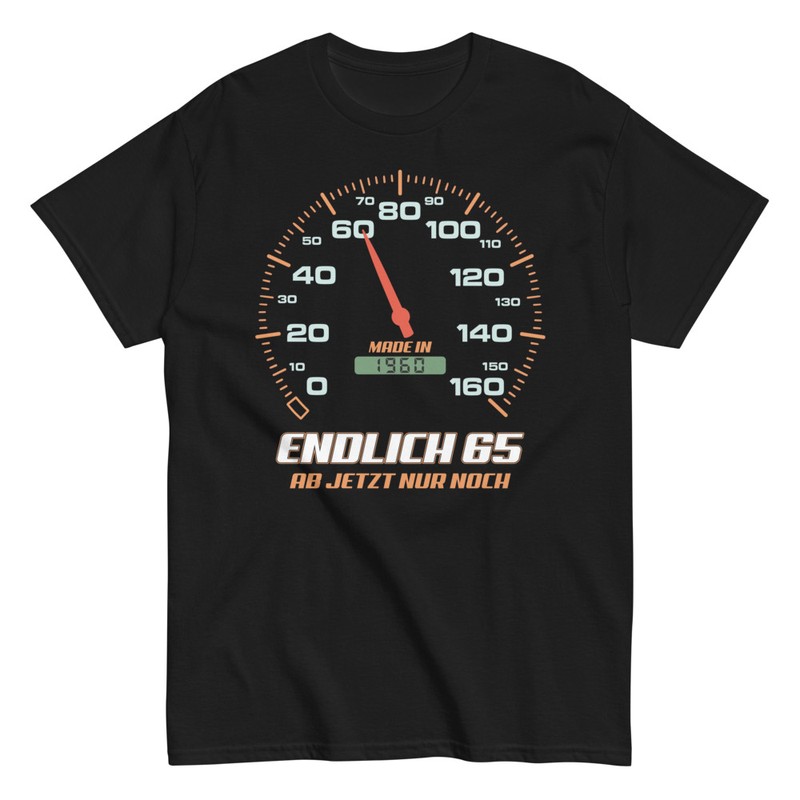 T-shirts: Endlich 65 Geburtstag 65 Jahre Vollgas