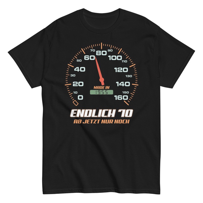 T-shirts: Endlich 70 Geburtstag 70 Jahre Vollgas