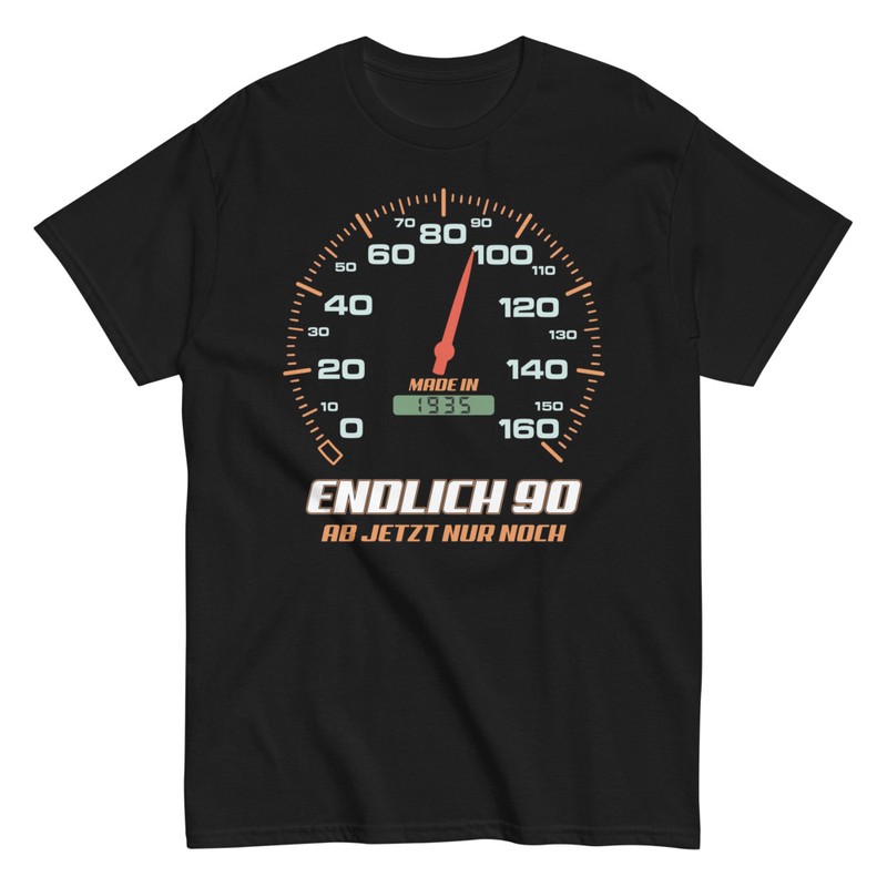 T-shirts: Endlich 90 Geburtstag 90 Jahre Vollgas