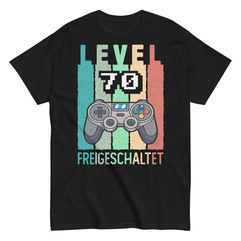 T-shirts: Level 70 Freigeschaltet