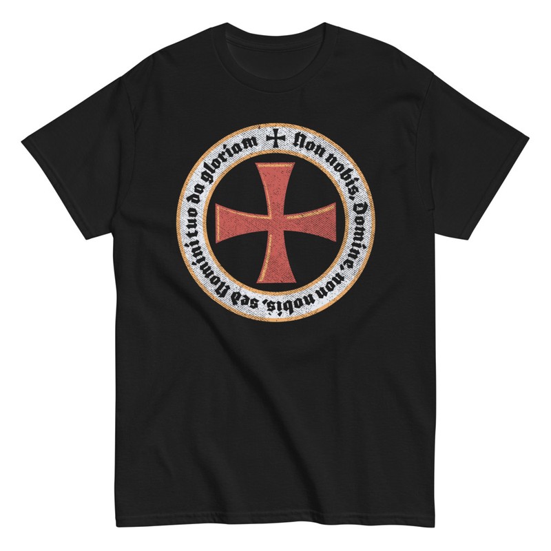 T-shirts: Non Nobis Domine: Templer Emblem