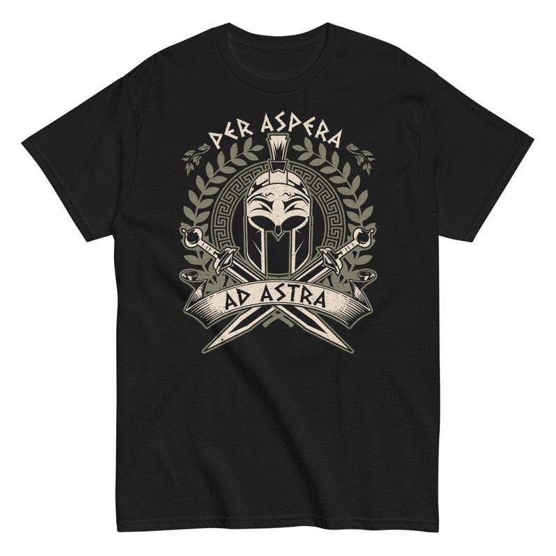 T-shirts: Per Aspera Ad Astra: Weg zu den Sternen