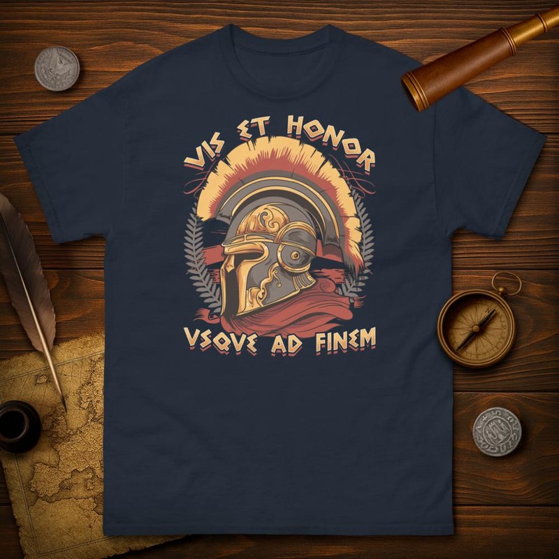 T-shirts: Vis et Honor: Stärke und Ehre