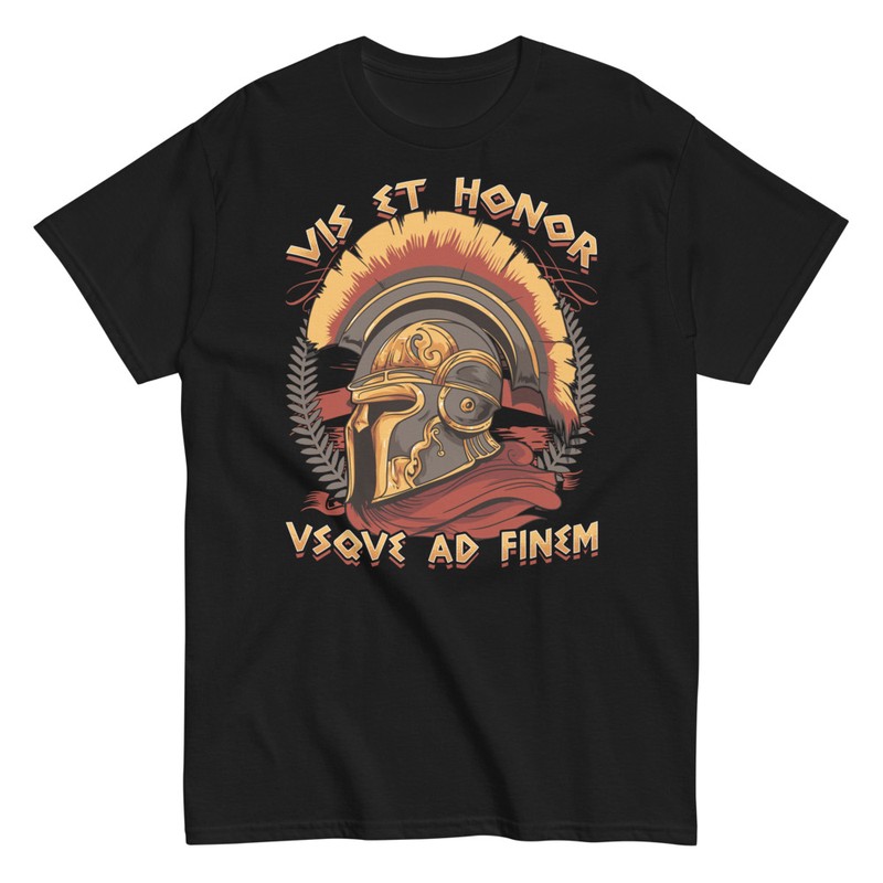 T-shirts: Vis et Honor: Stärke und Ehre