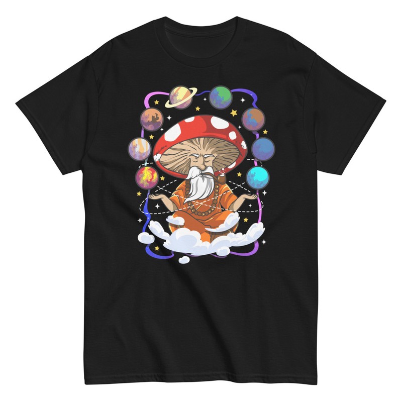 T-shirts: Kosmischer Mönch: Psychodelische Weisheit