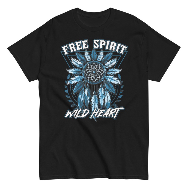 T-shirts: Freier Geist: Indianischer Traumfänger