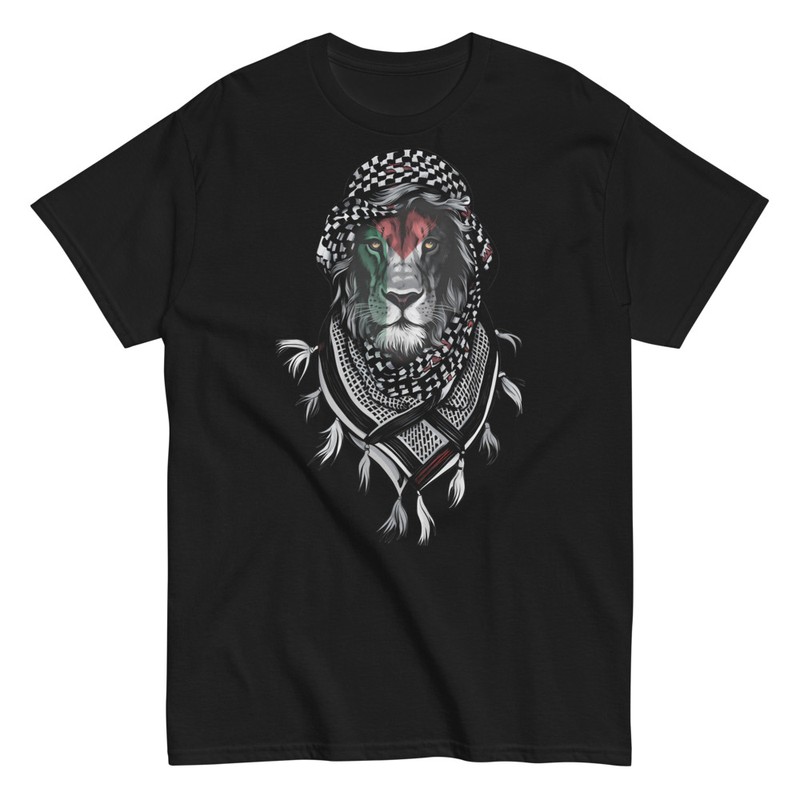 T-shirts: Palästinensischer Löwe: Solidarität mit Gaza