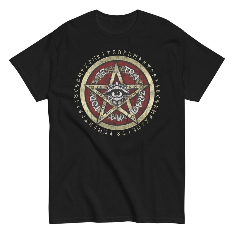 T-shirts: Tetragammaton Hexerei Amulett