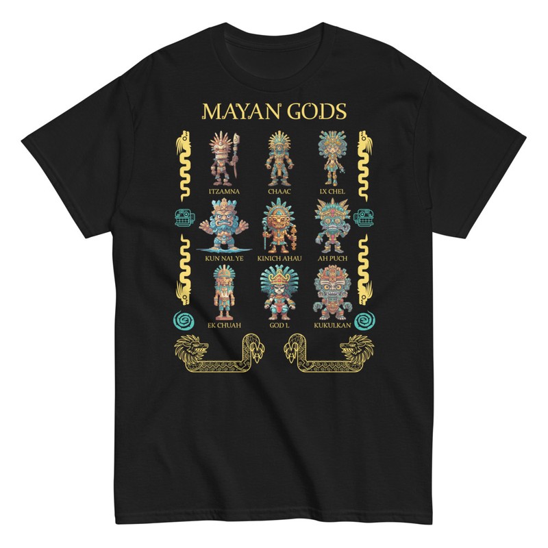 T-shirts: Mythologie der Maya-Götter