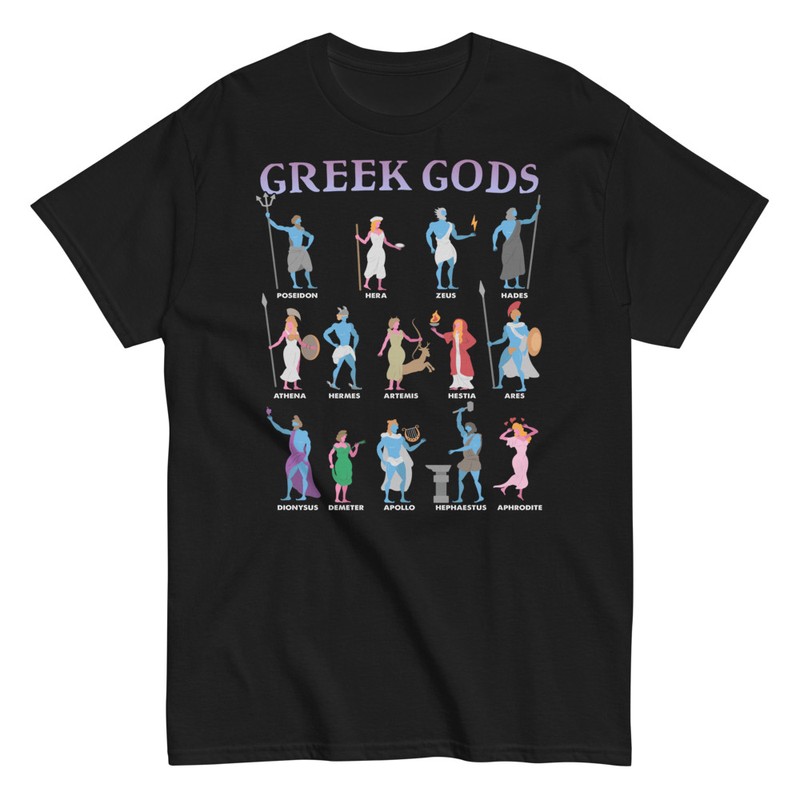 T-shirts: Griechische Götter Mythologie