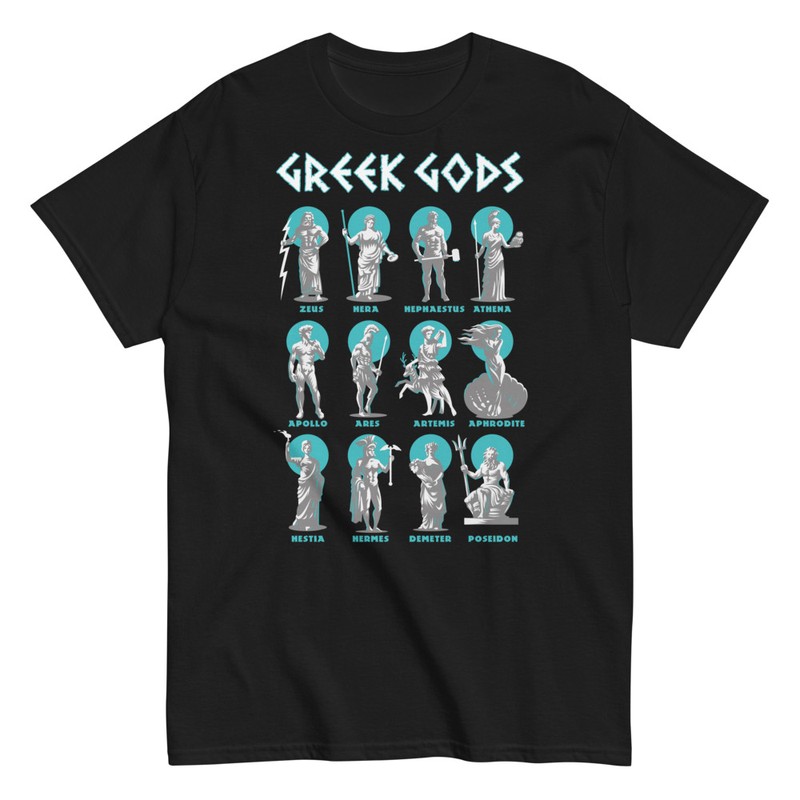 T-shirts: Griechische Götter Olymp
