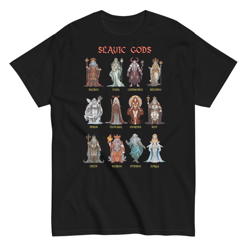 T-shirts: Slawische Mythologie Götter