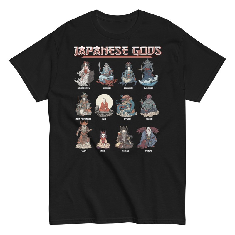 T-shirts: Götter der Japanischen Mythologie