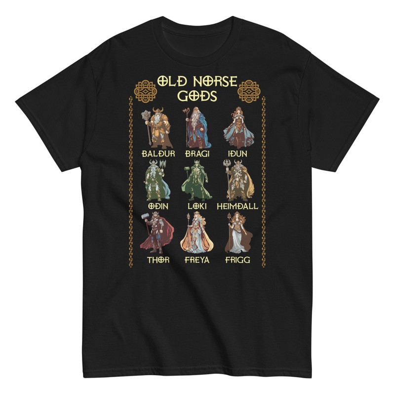 T-shirts: Nordische Wikinger Götter