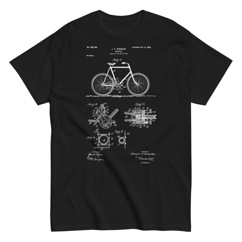 T-shirts: Fahrradpatent