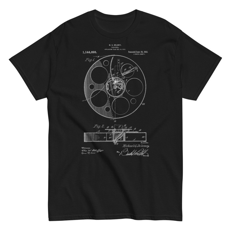 T-shirts: Filmspulen-Patent