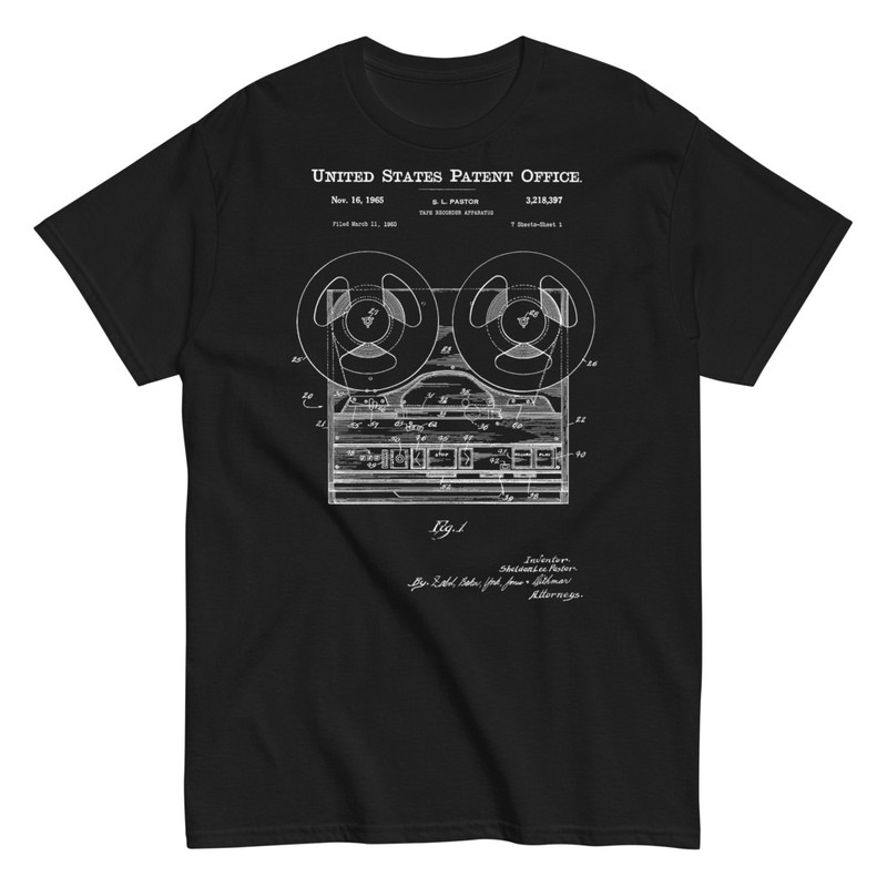 T-shirts: Tonbandgerät Patent
