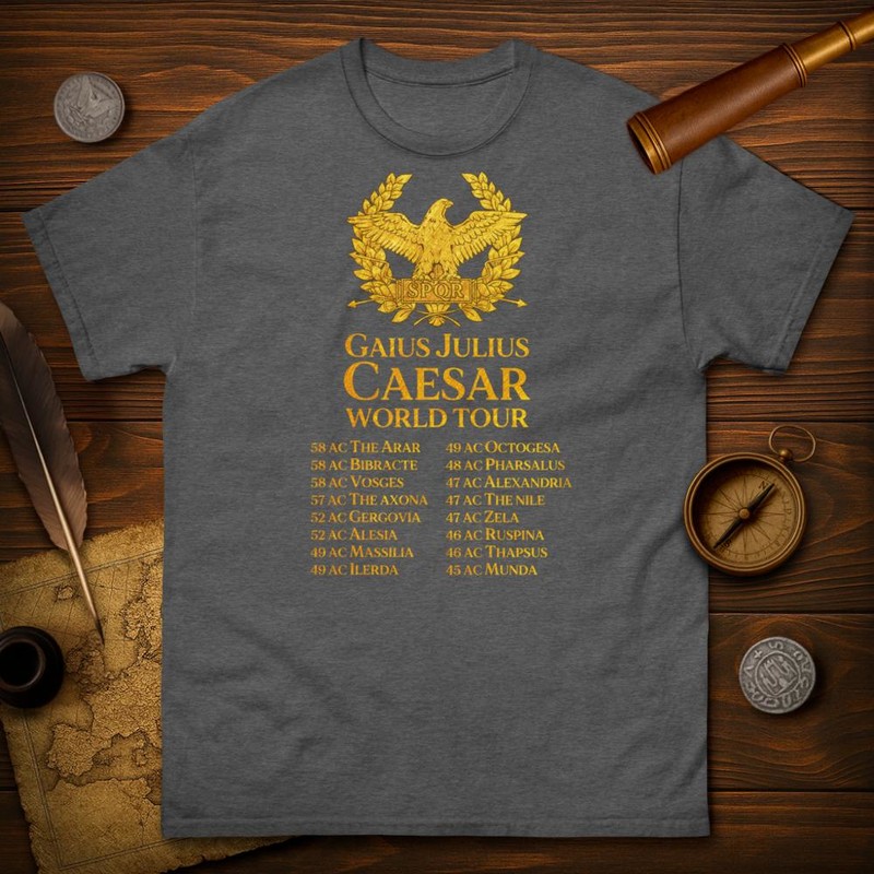 T-shirts: Welt Tour Julius Caesar