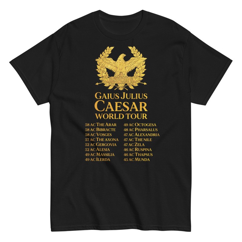 T-shirts: Welt Tour Julius Caesar