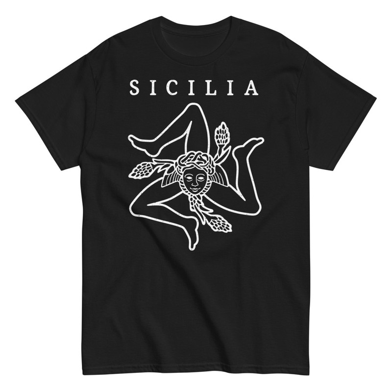 T-shirts: Sizilianisches Symbol Triskelion Sizilien