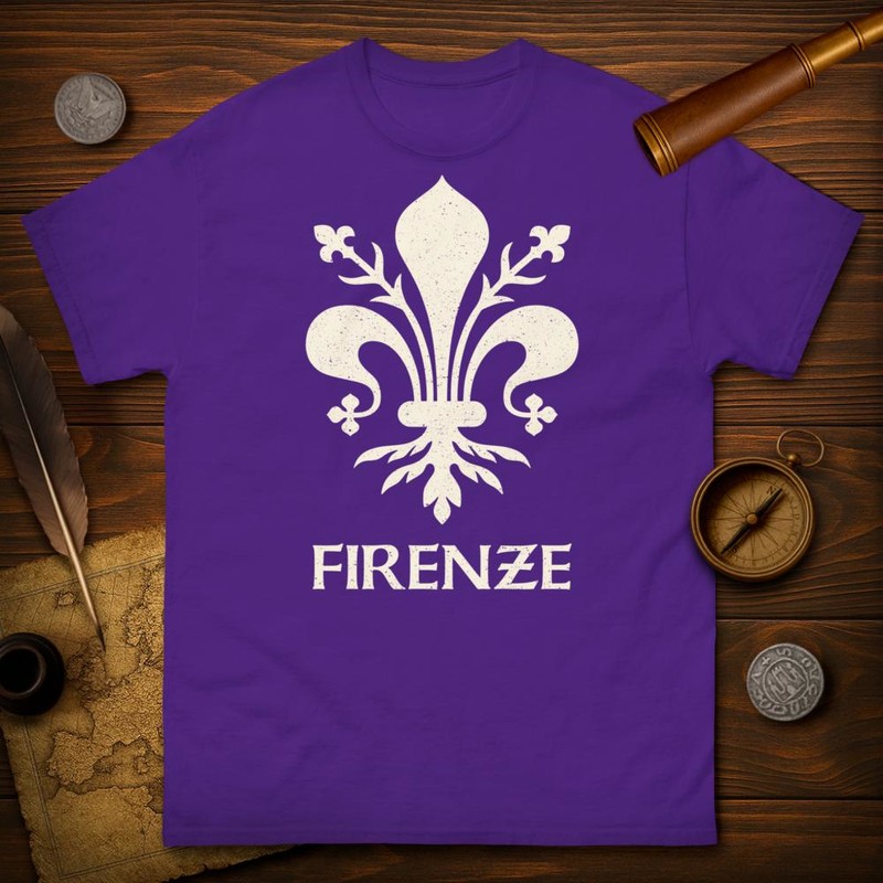 T-shirts: Florentiner Symbol Fleur-de-Lis