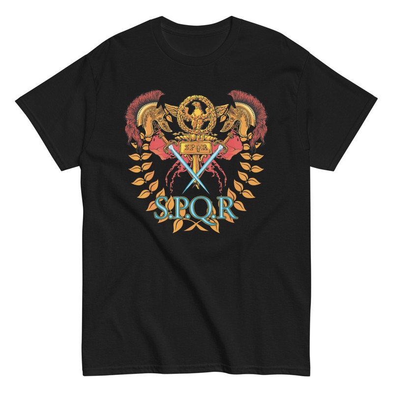 T-shirts: Helme & SPQR Römisches T-shirt