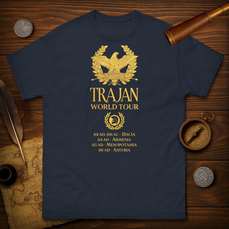T-shirts: Römisches Imperium Trajan Welttournee