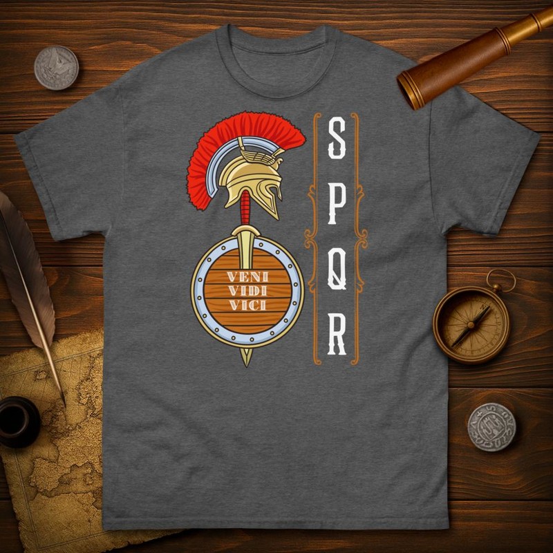 T-shirts: SPQR Helm Veni Vidi Vici