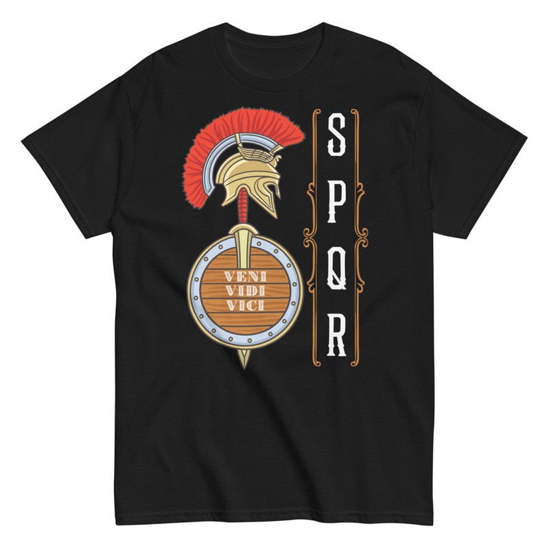 T-shirts: SPQR Helm Veni Vidi Vici