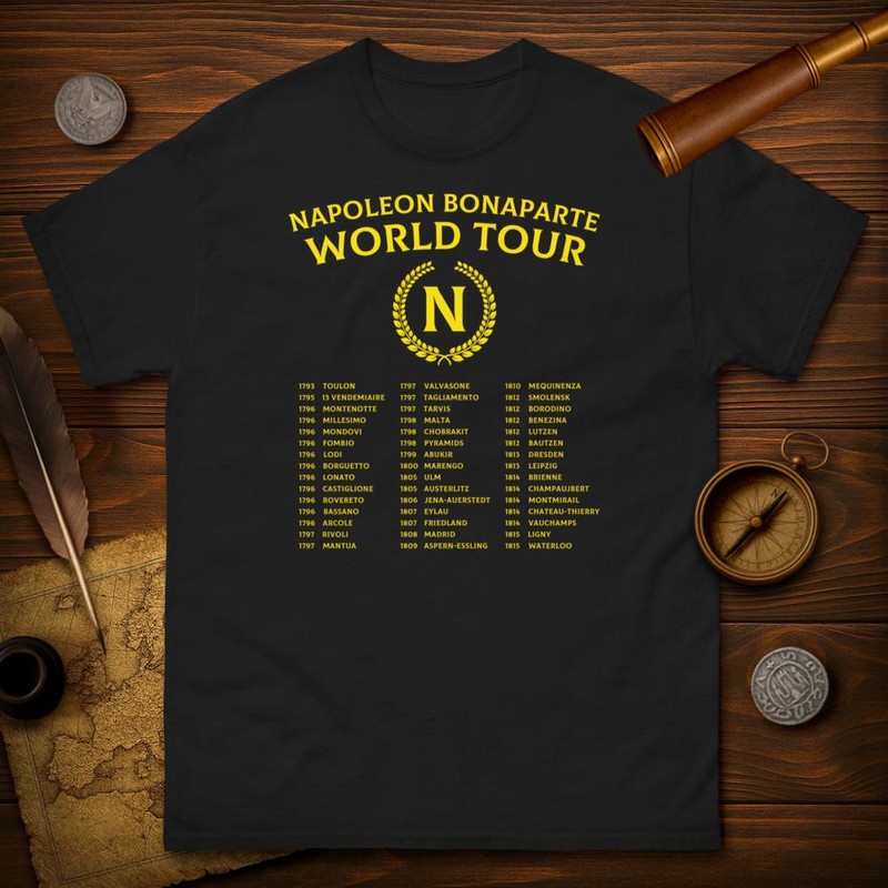 T-shirts: Napoleons Welt Tournee Design