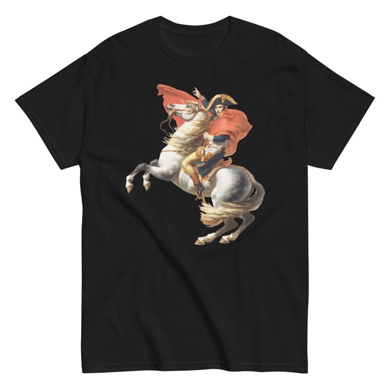 T-shirts: Napoleon auf seinem Pferd