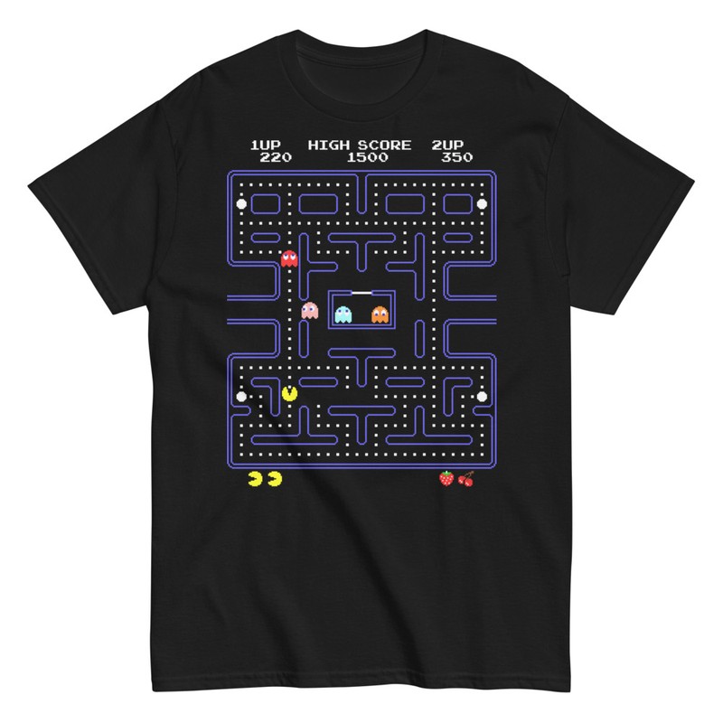 T-shirts: Pac-Man Arcade Klassisch