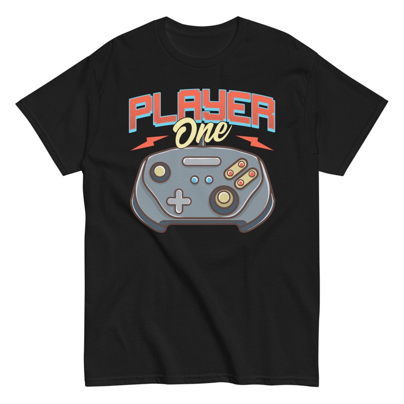 T-shirts: Player One Klassischer Controller Retro