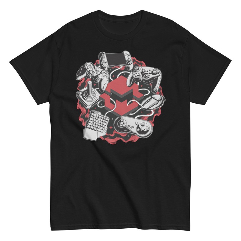 T-shirts: Retro Moderne Videospiel-Controller