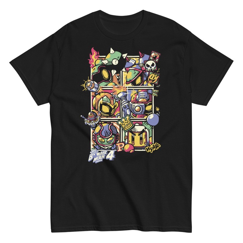 T-shirts: Arcade-Ikonen Retro Bomberman