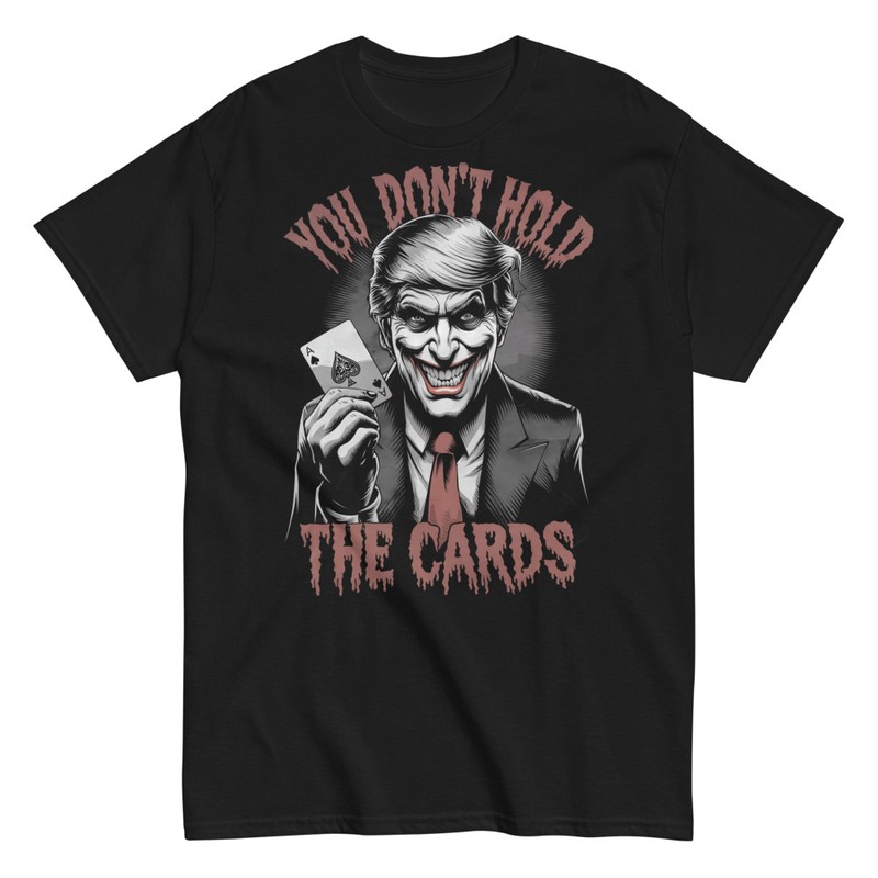 T-shirts: Donald Trump Joker Zelensky Cards