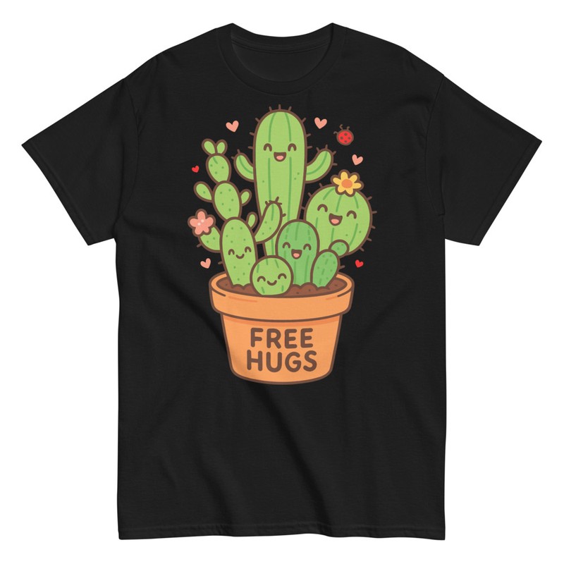 T-shirts: Kaktus Kostenlose Umarmungen