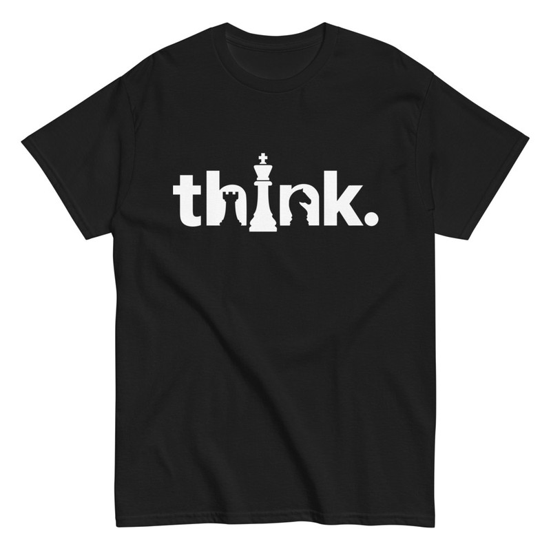 T-shirts: Think Schach Design